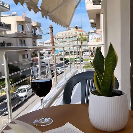 Modern Central Αpt 500M From The Beach. Chrissi Akti Chania Exterior foto