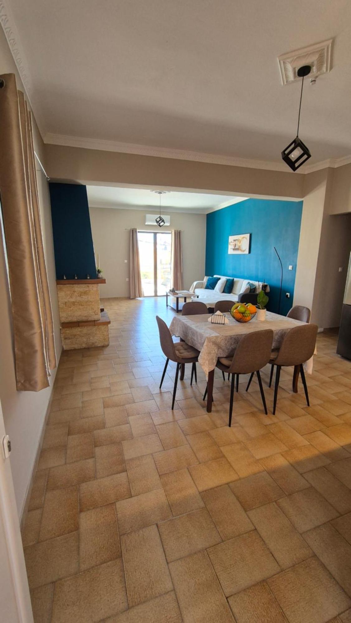 Modern Central Αpt 500M From The Beach. Chrissi Akti Chania Exterior foto