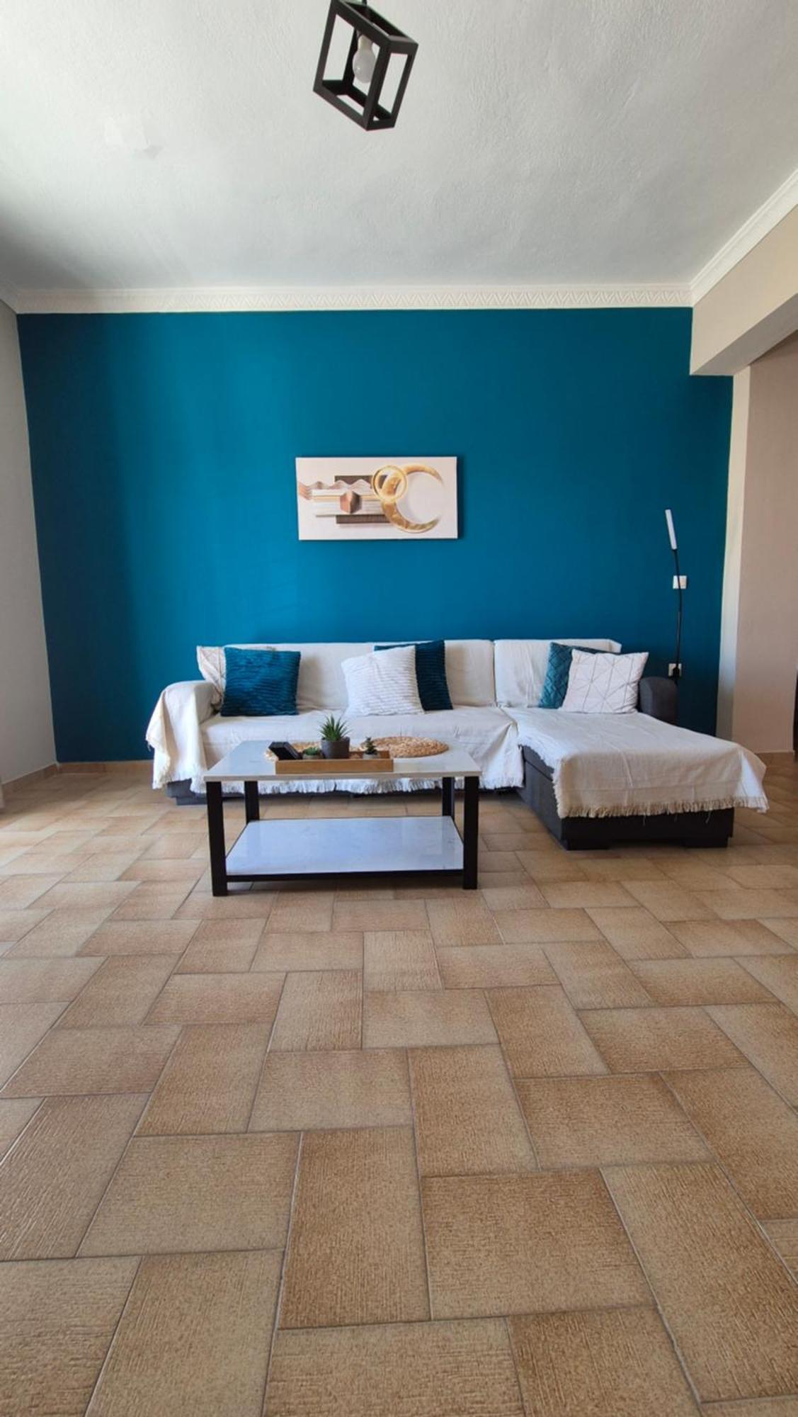 Modern Central Αpt 500M From The Beach. Chrissi Akti Chania Exterior foto