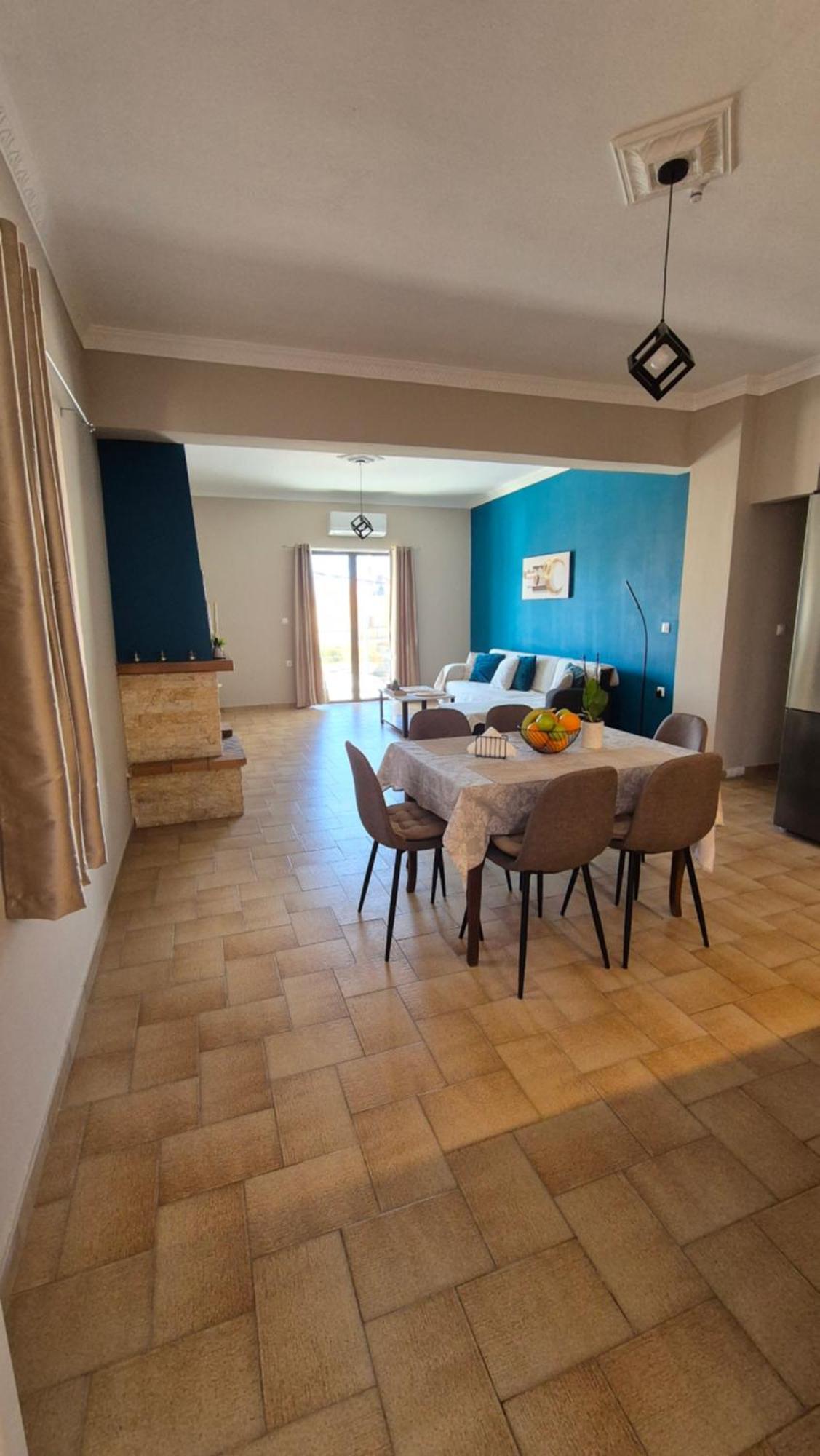 Modern Central Αpt 500M From The Beach. Chrissi Akti Chania Exterior foto