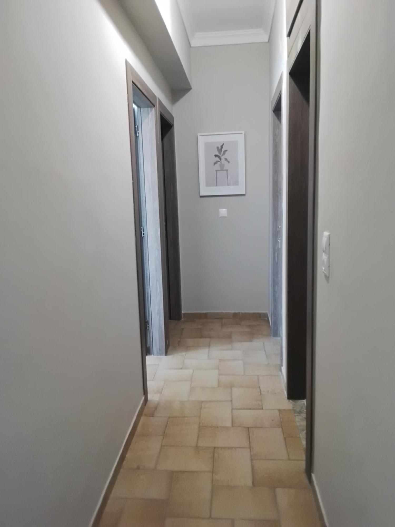 Modern Central Αpt 500M From The Beach. Chrissi Akti Chania Exterior foto